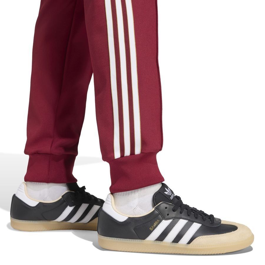 Arsenal Training Trousers Terrace Icons - Collegiate Burgundy - Men's-SoccerKits Hub | Buy Soccer Jerseys Online